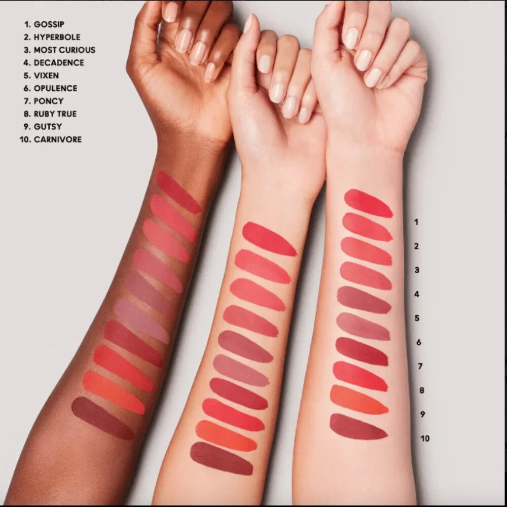 MAC Locked kiss ink, 24 hour lip colour 77 gossip NEW in box - Picture 6 of 12